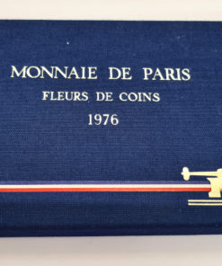 R01976Set de monnaie de paris 1976NCG Daniel Jolliet Sarl