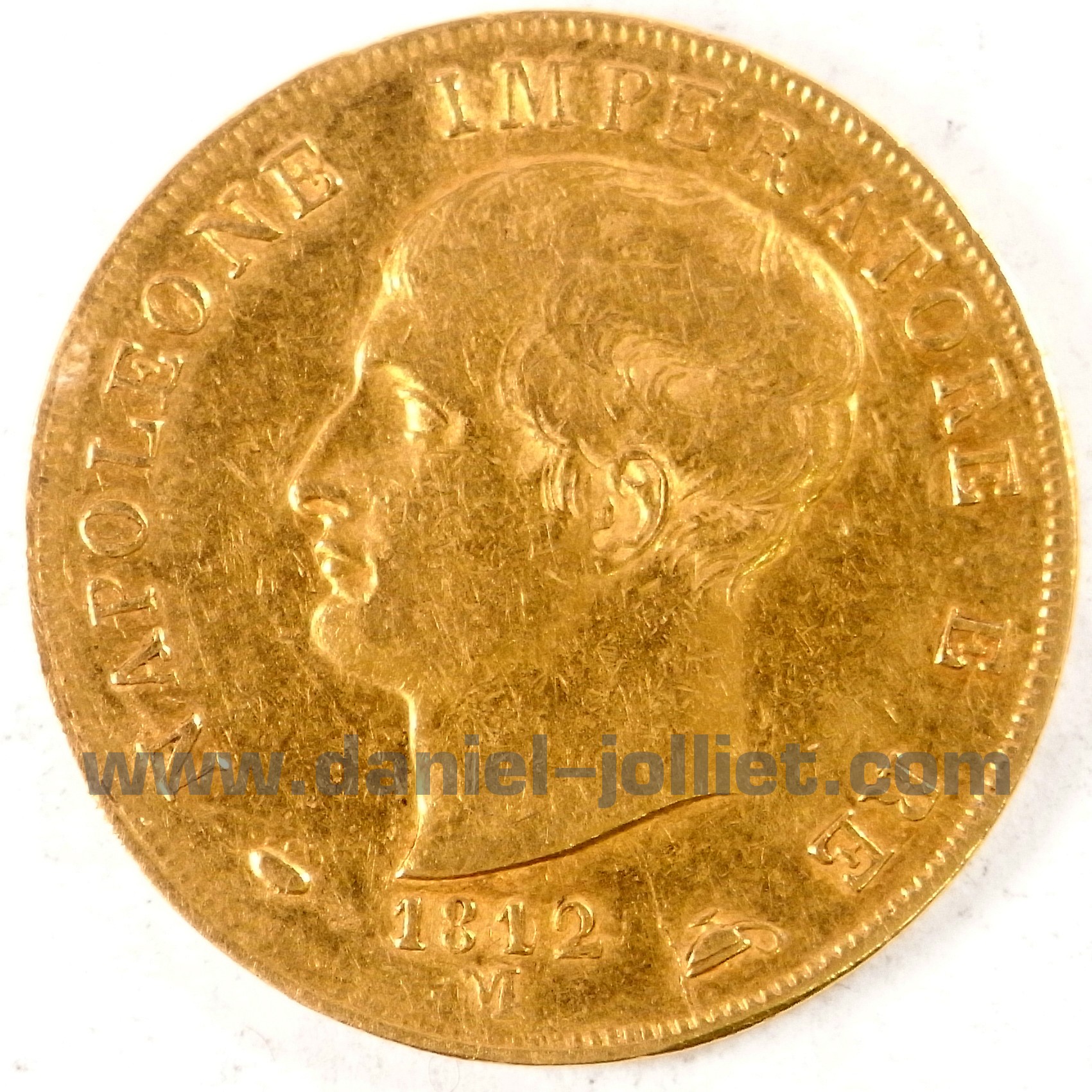 40 Lire 1812 Napoléon Empereur