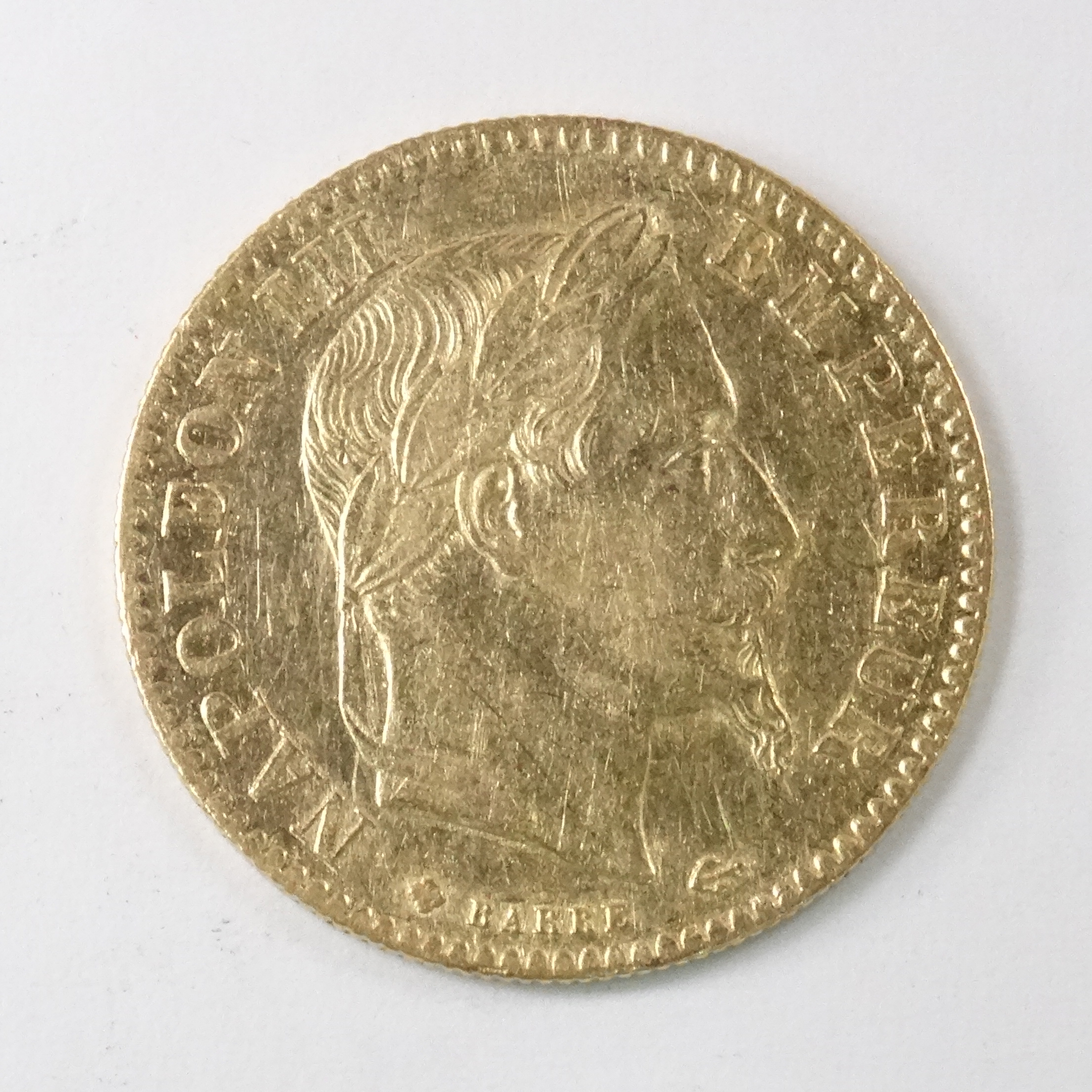 10 Francs nap lauré