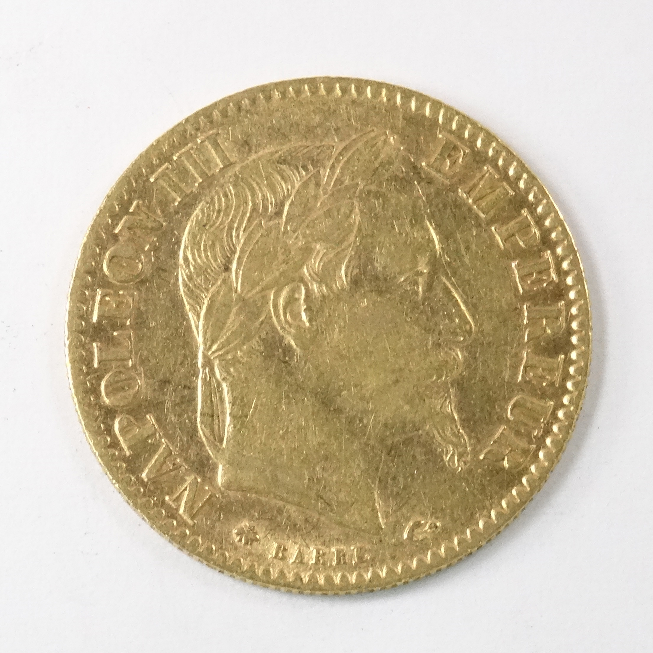 10 Francs nap lauré