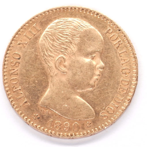 20 Pesetas 1890