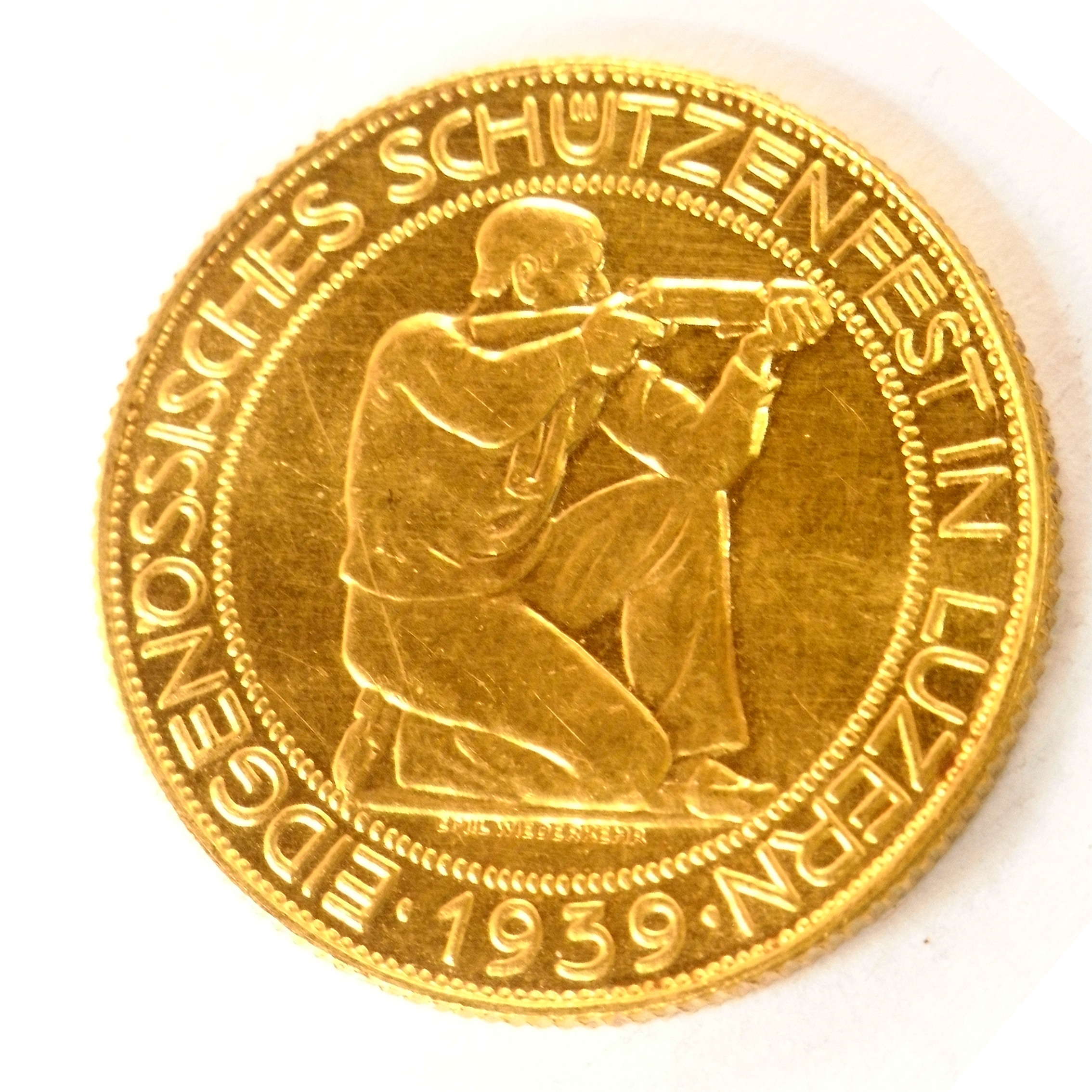 100 Francs Lucerne 1939