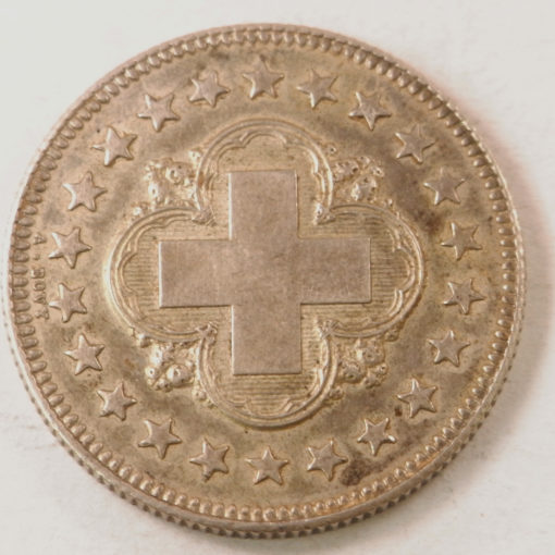 essai 2 francs 1860