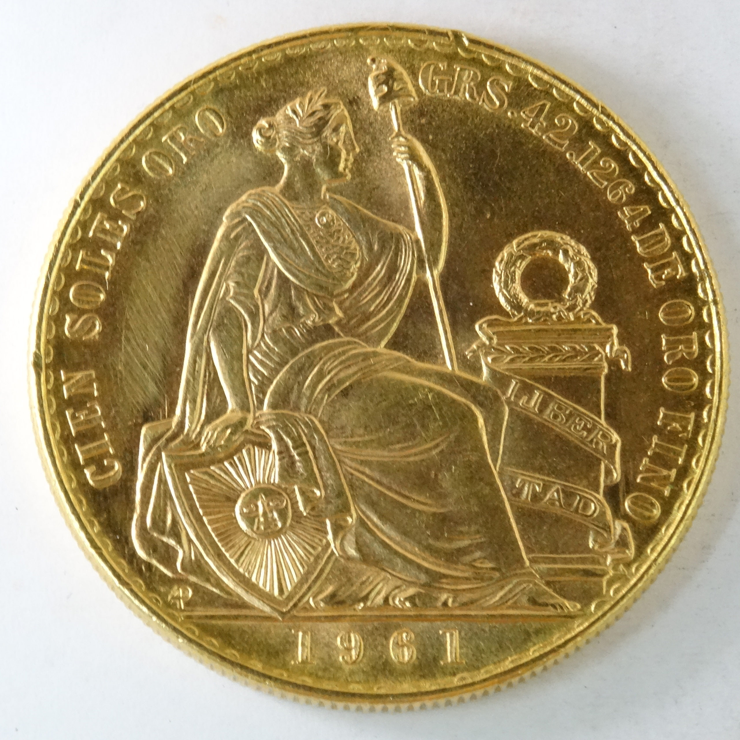 100 Soles 1961