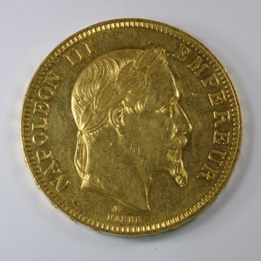 100 Francs Napoléon III 1868