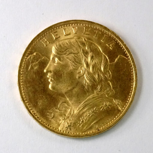 Vreneli de 20 Francs 1922