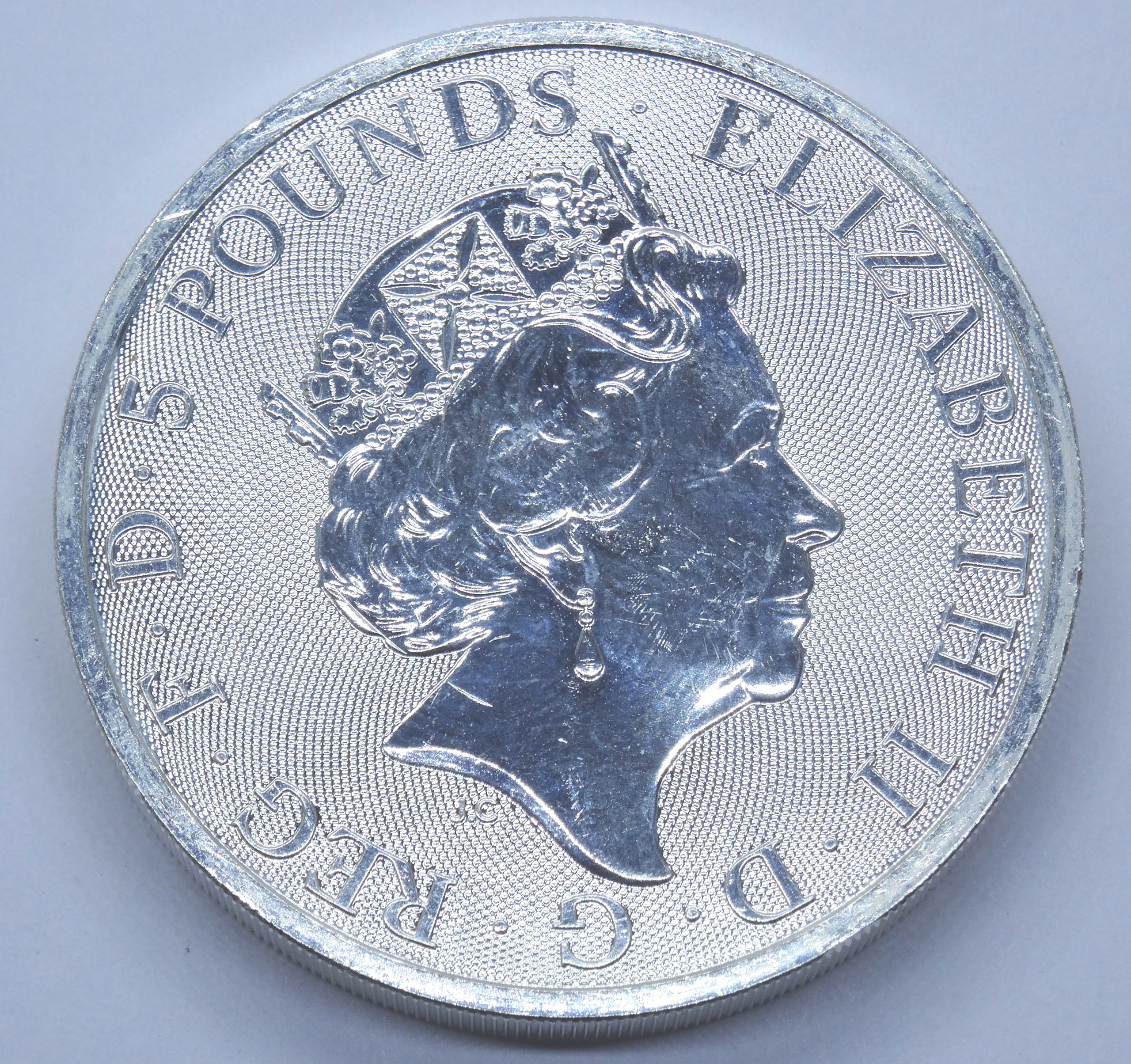 5 Pounds 2 Oz Argent