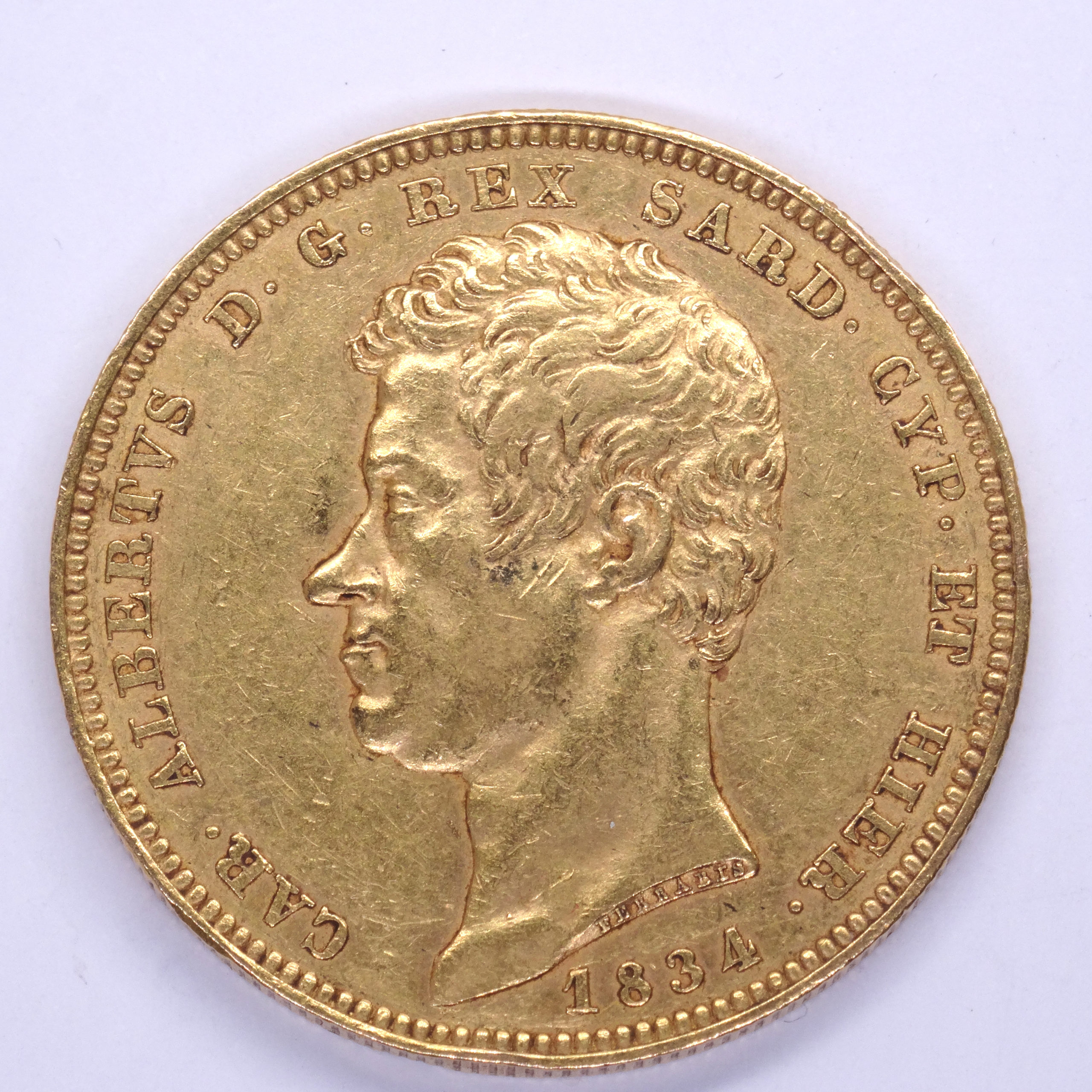 100 Lire Albertus 1834