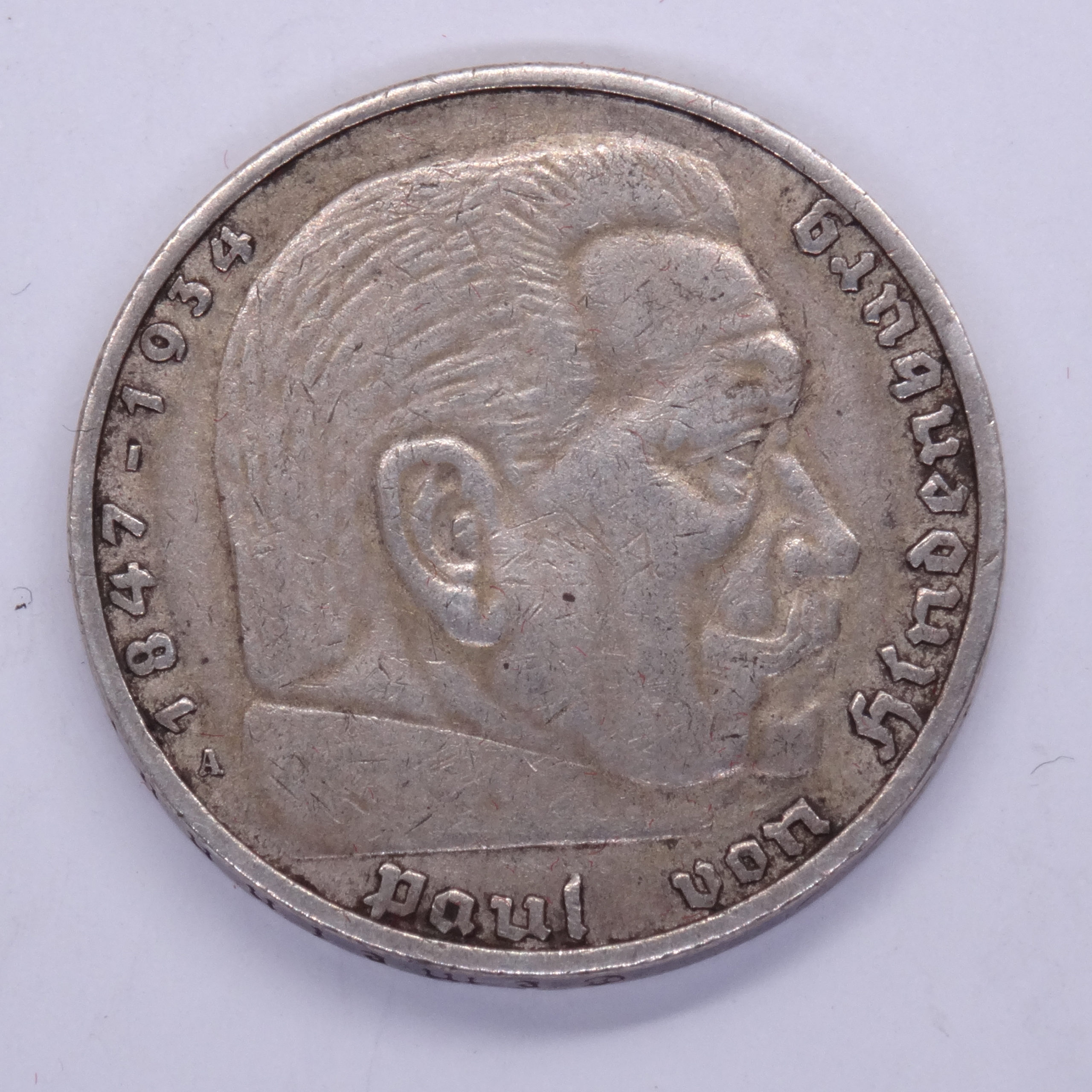 5 Reichsmark 1936