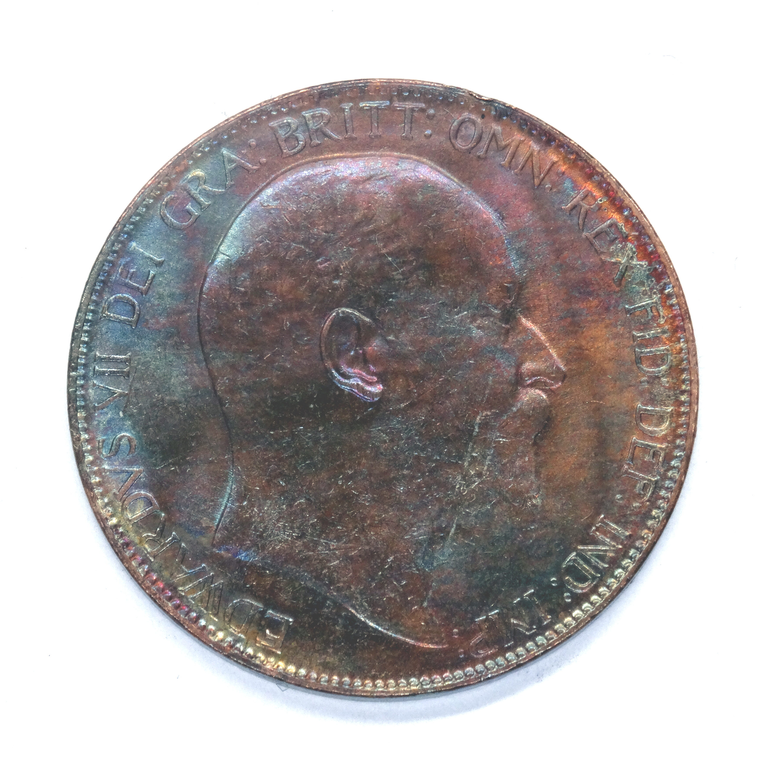 1 Penny Edward VII 1907