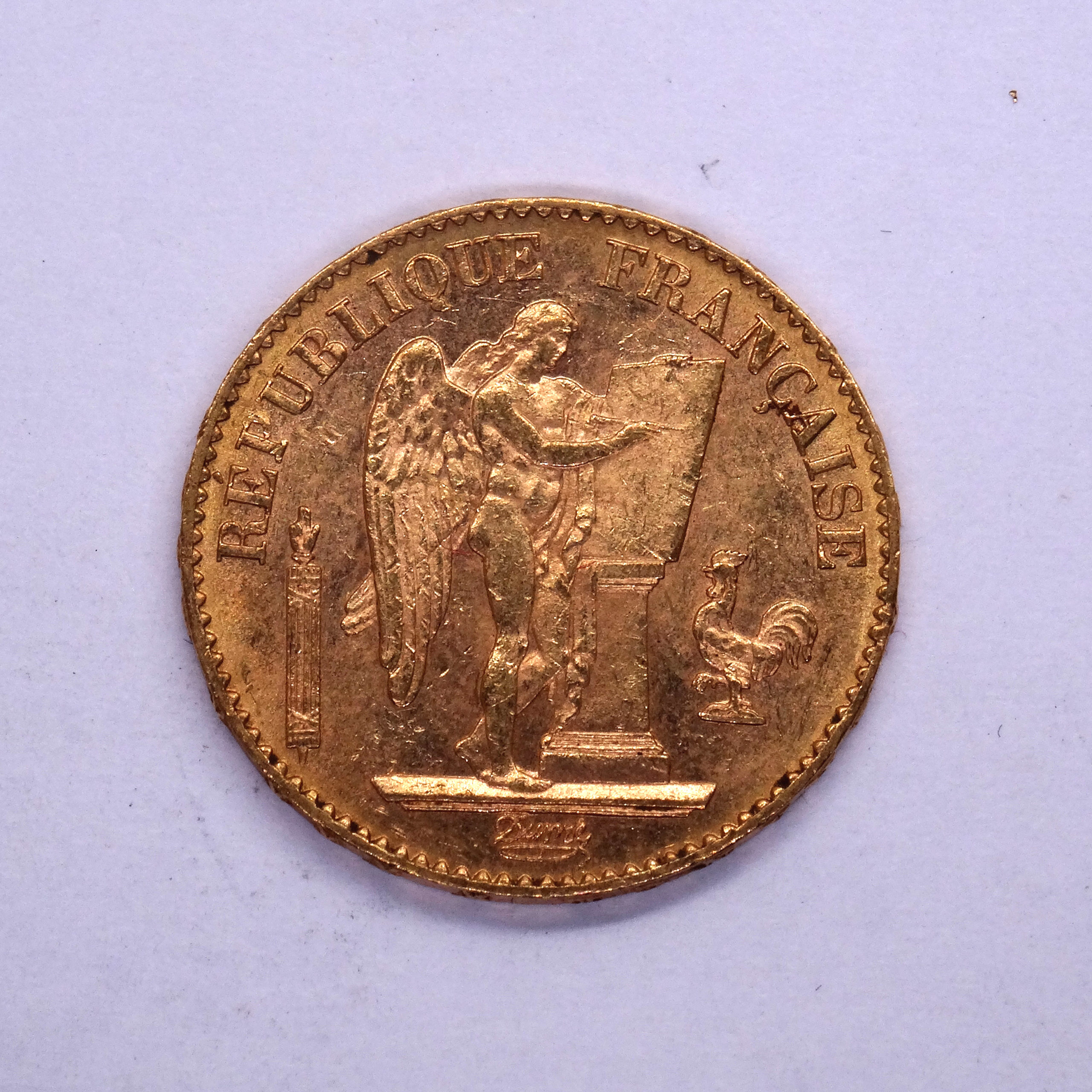 20 Francs Ange 1895