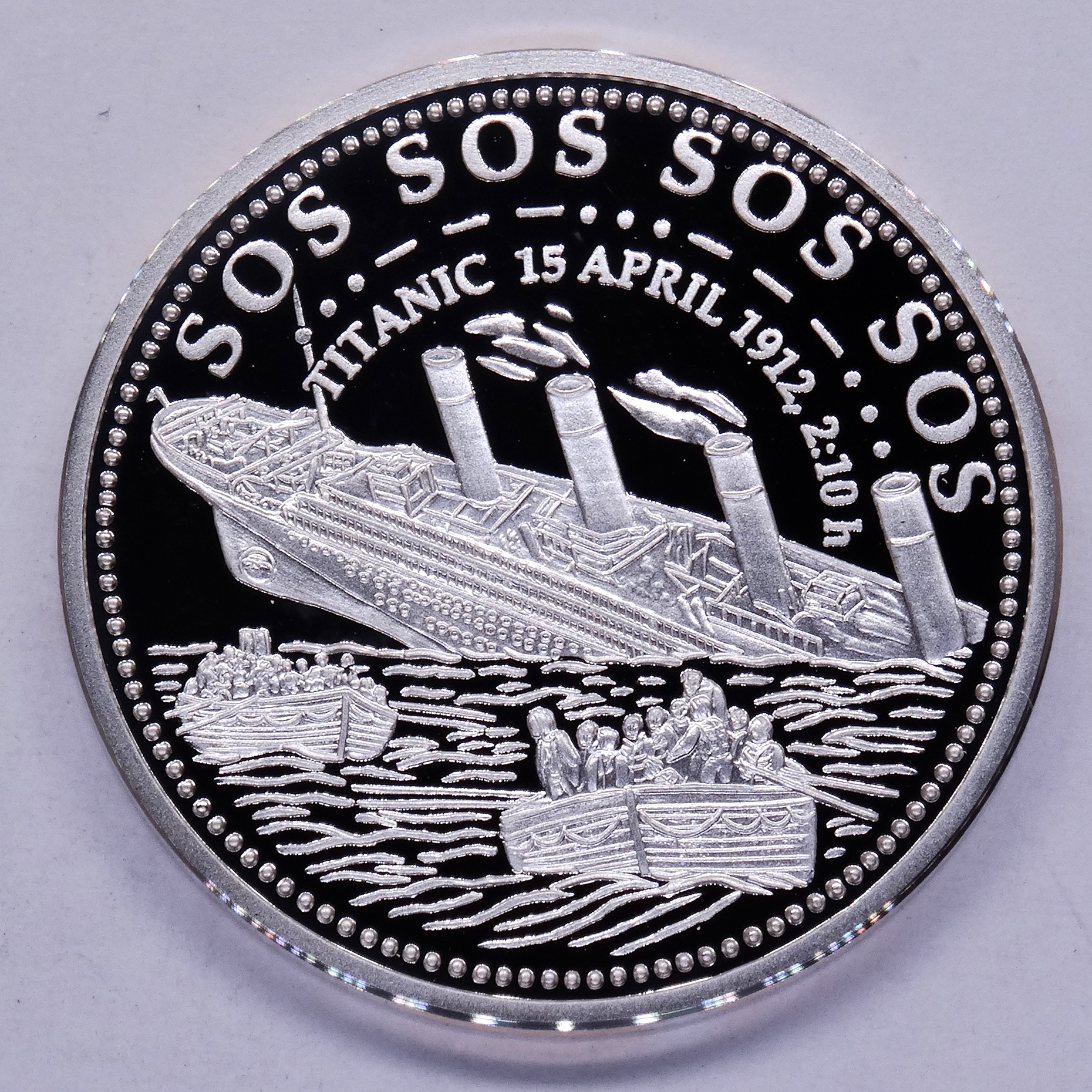 1/4 oz Argent Titanic