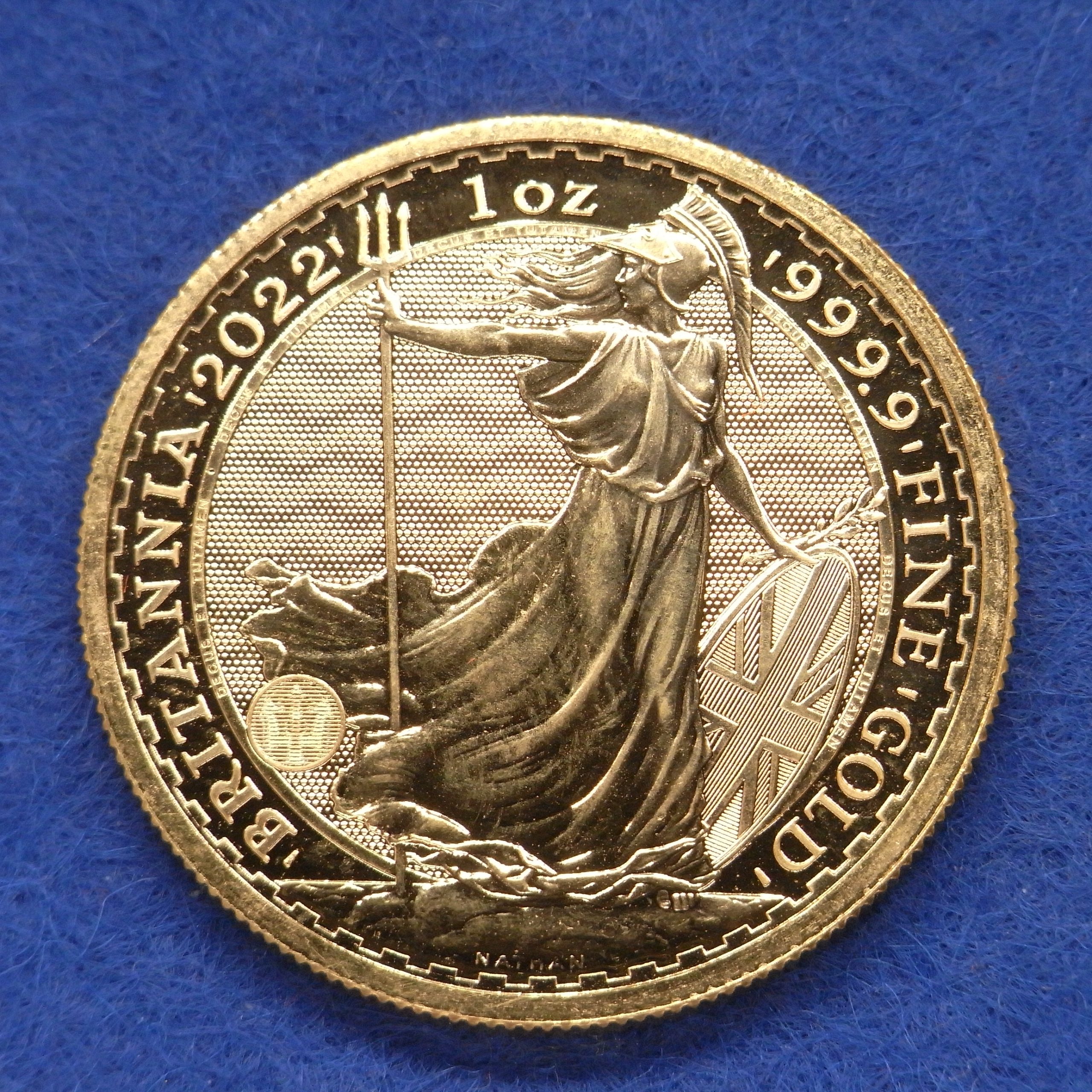 1 Oz Britannia 2022