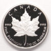 1/10 Oz Maple Platine 1989