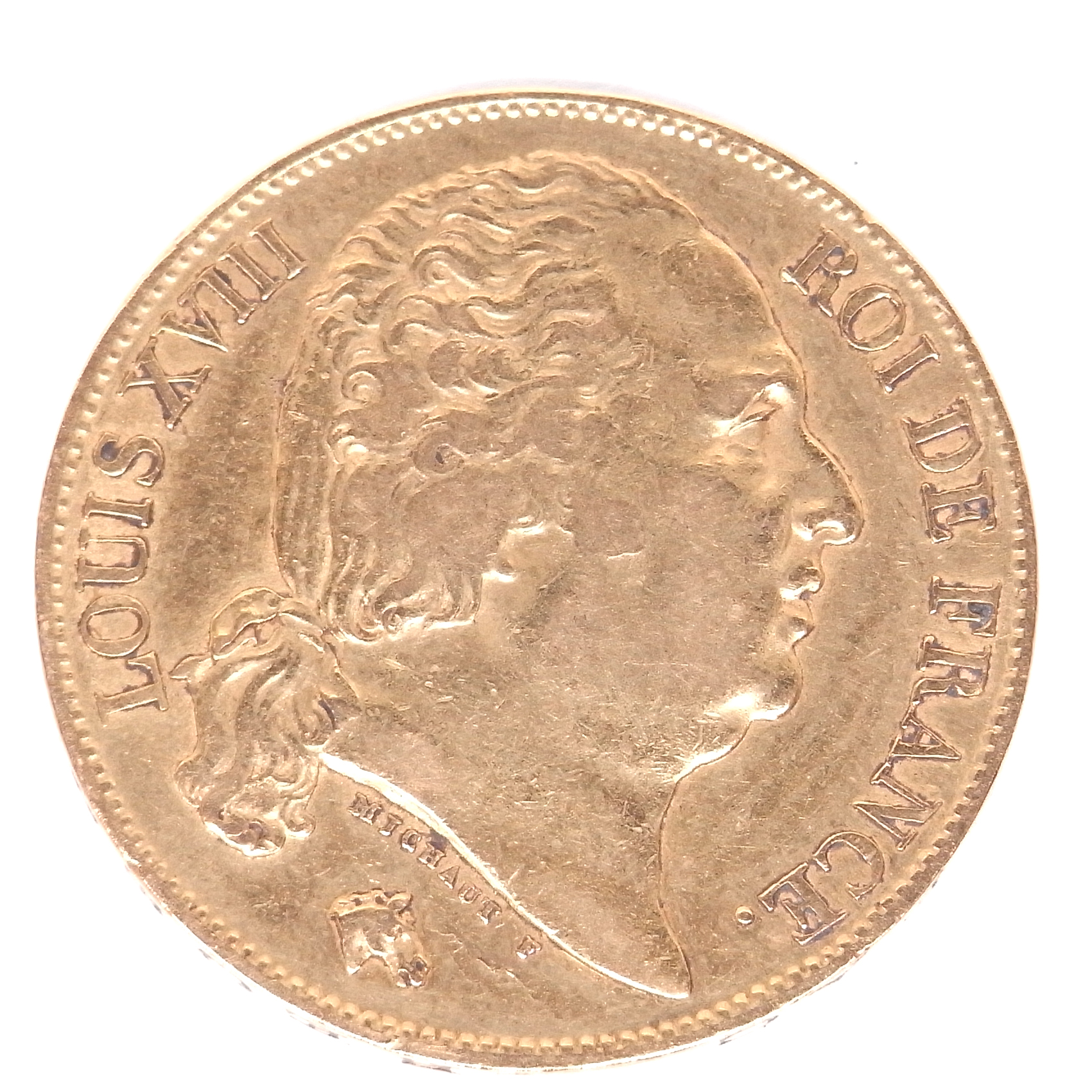 20 Francs Louis XVIII 1822