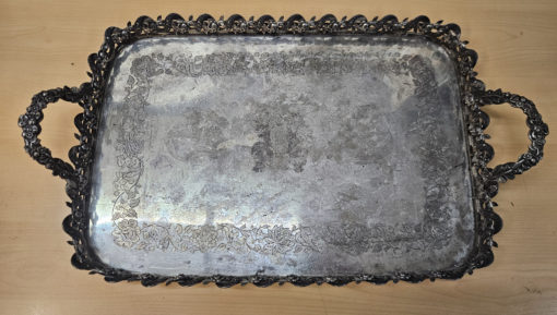 Plateau de service en argent 925