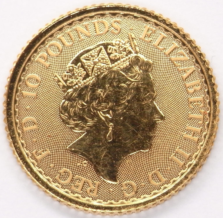 1/10 oz britannia 2021