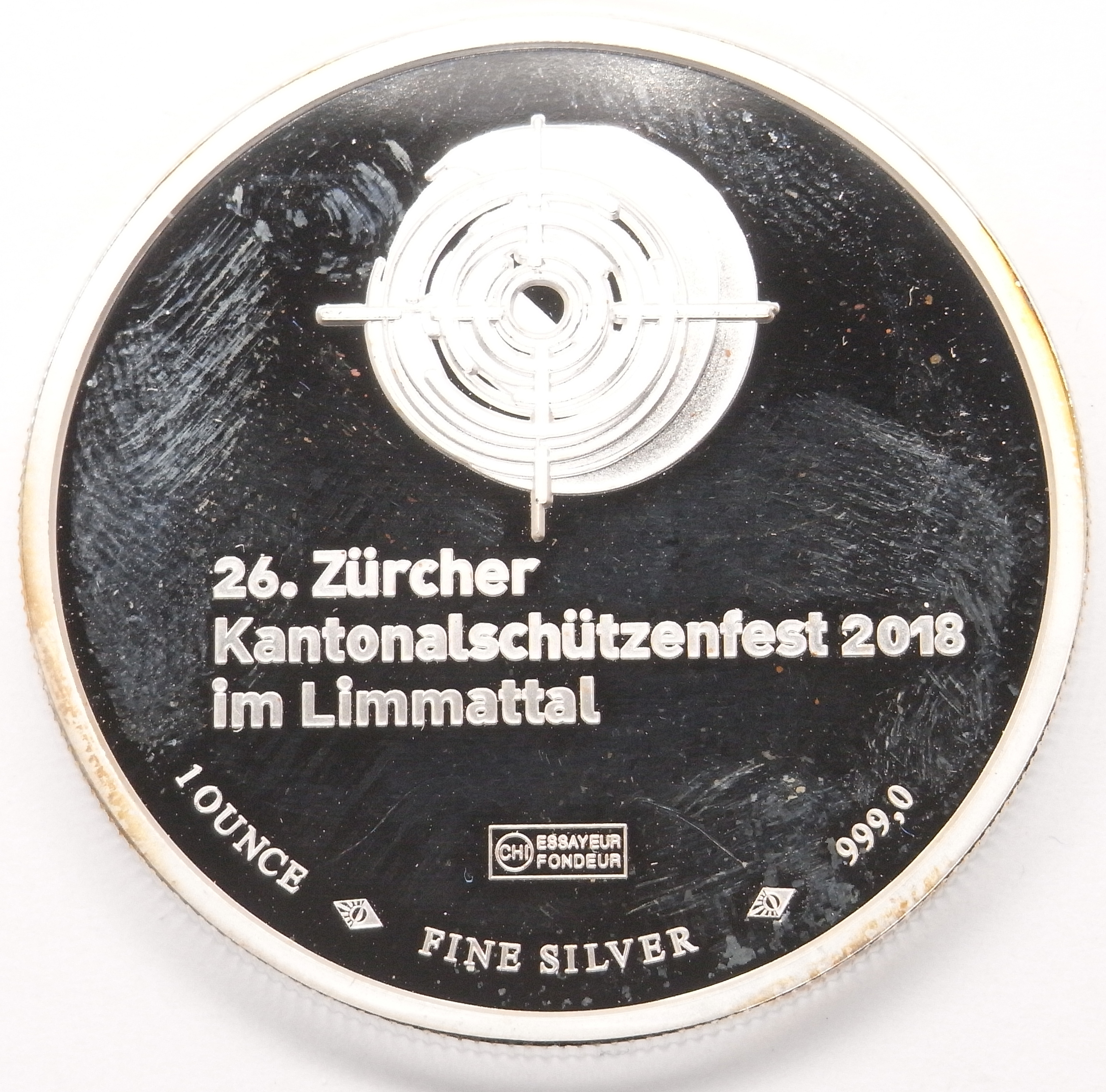 1 oz argent Zürich 2018