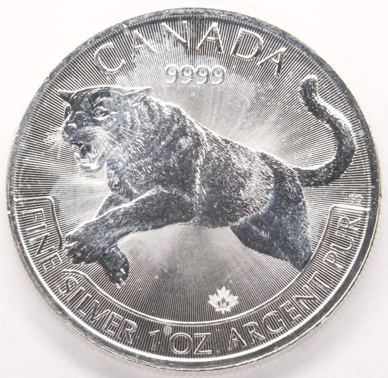 1 oz argent Puma 2016