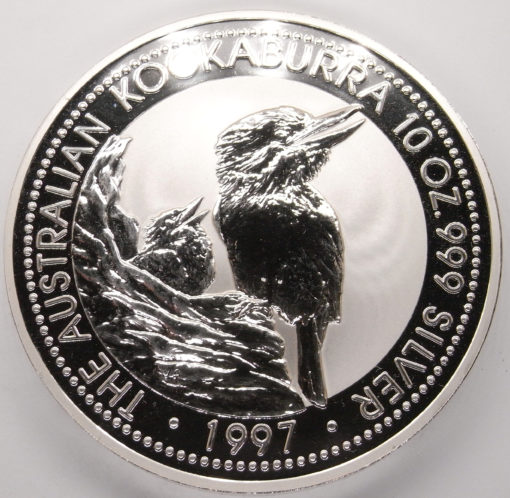 10 oz argent Kookaburra 1997
