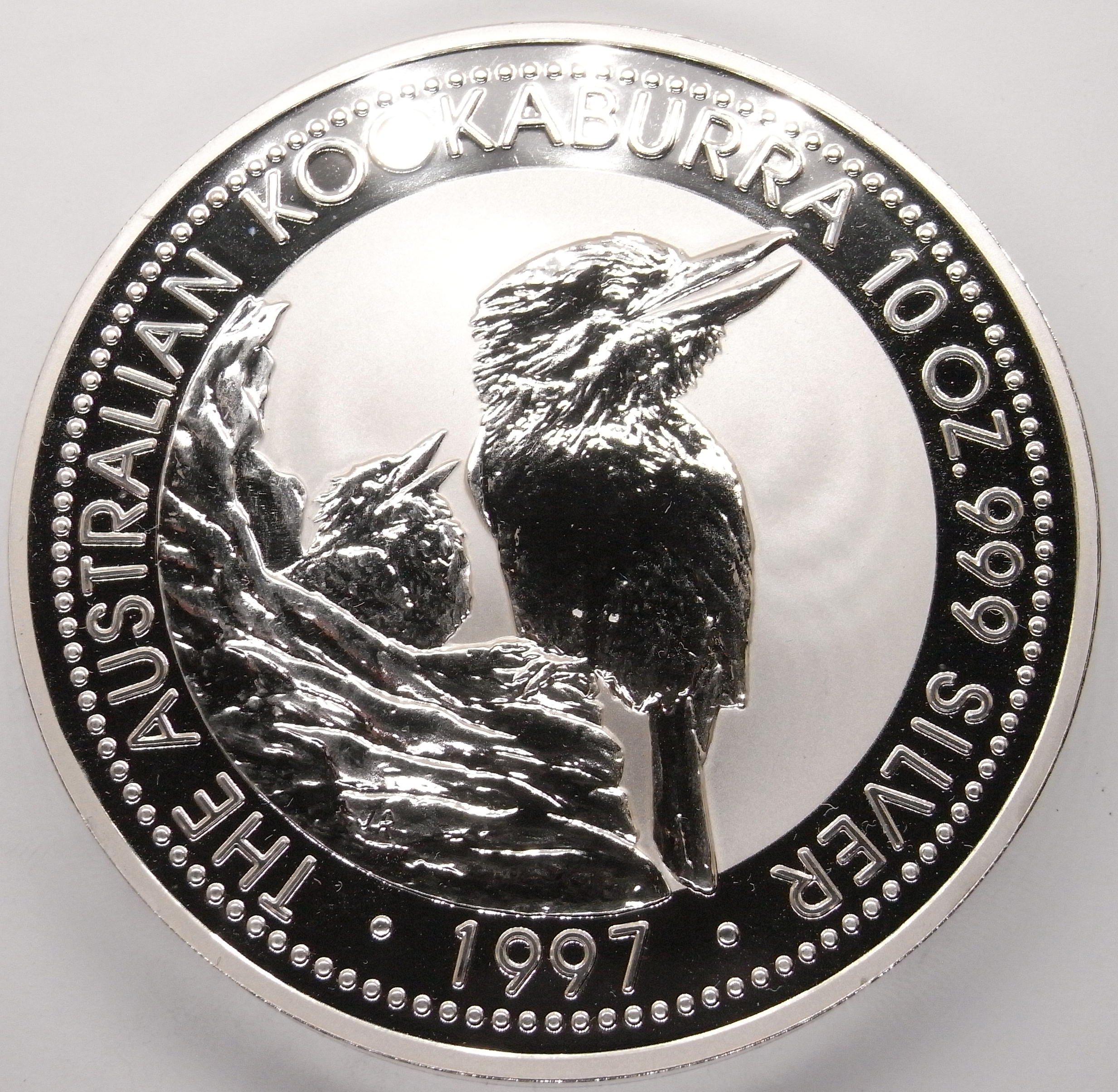 10 oz argent Kookaburra 1997