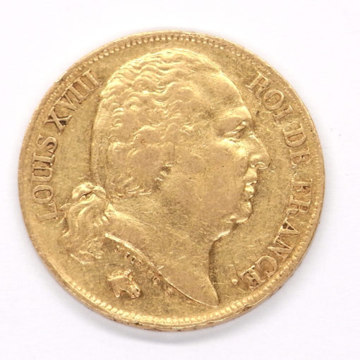 20 Francs Louis XVIII 1817