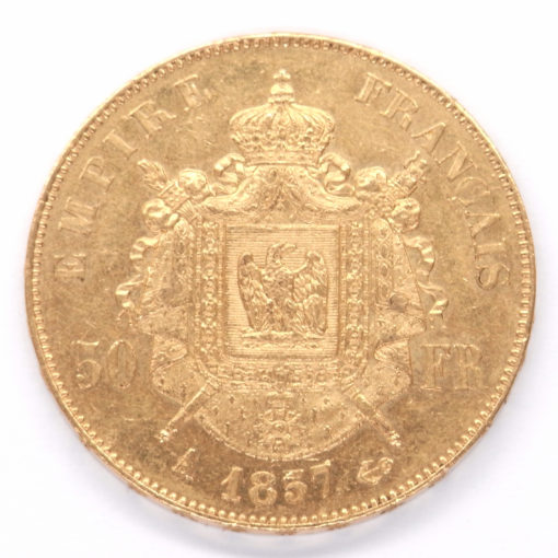50 Francs Napoléon III 1857