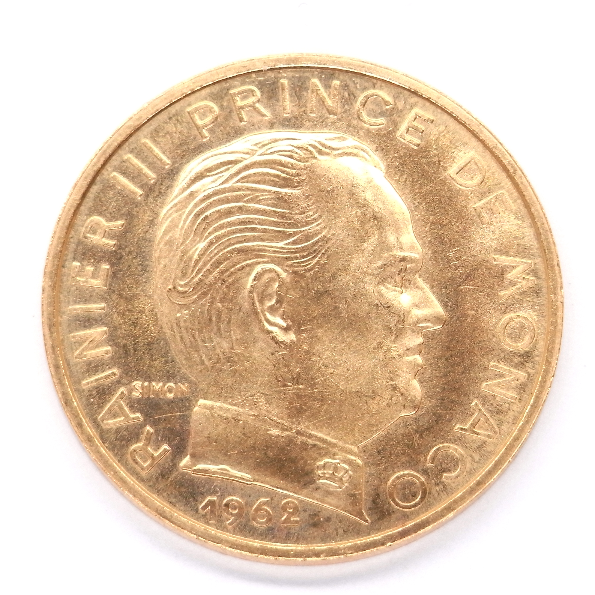20 Centimes Monaco 1962