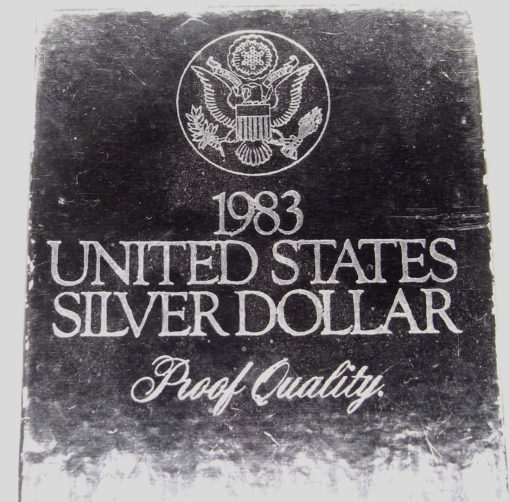 1 dollar Proof JO 1983