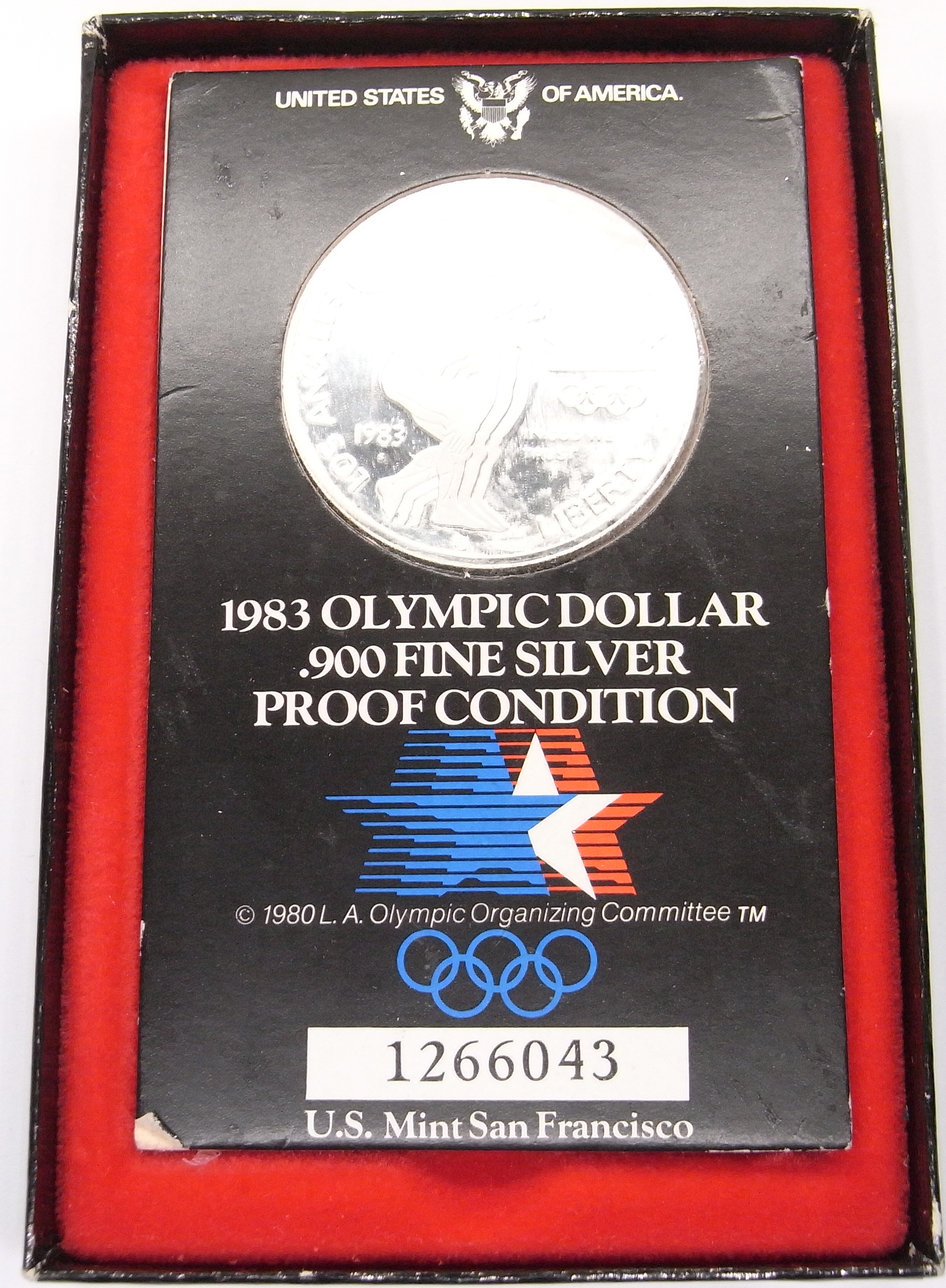 1 dollar Proof JO 1983