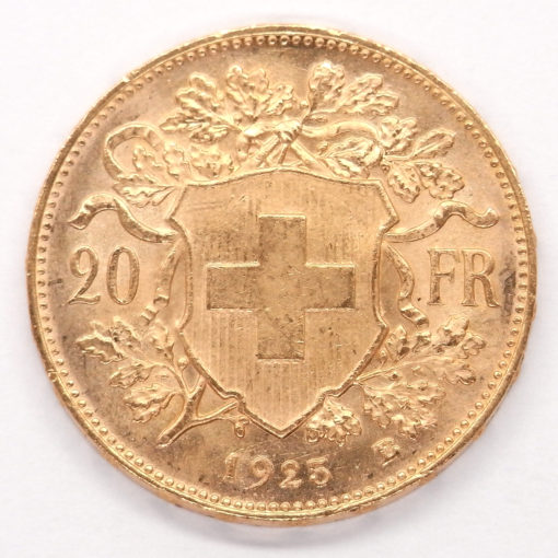 Vreneli 20 Fr 1925