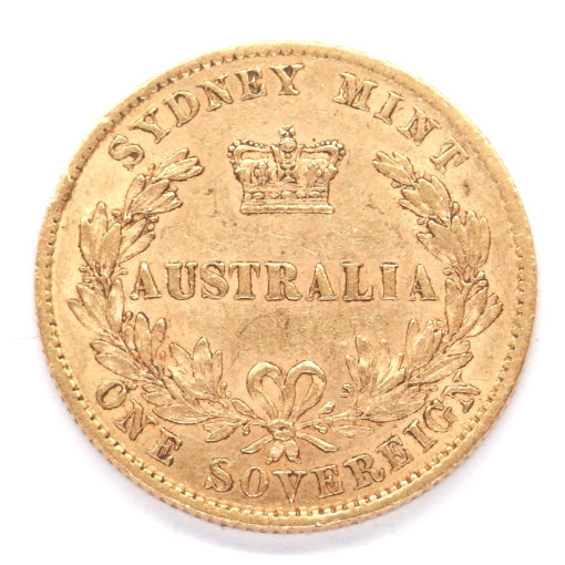 one sovereign Australia 1870