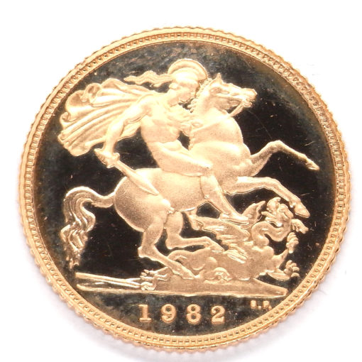 1/2 Souverain 1982