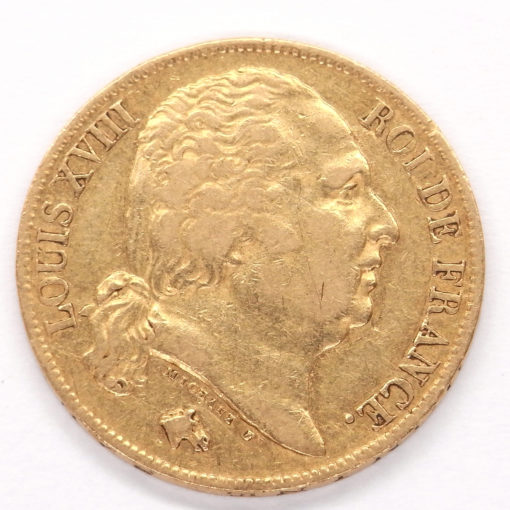 20 Francs Louis XVIII 1817