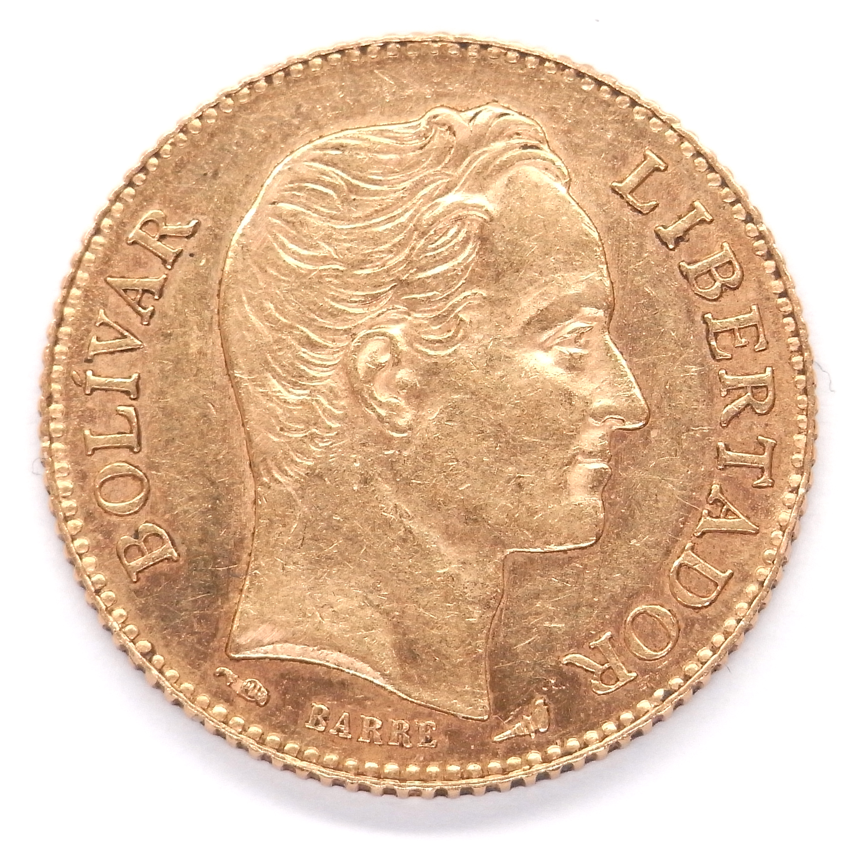 20 Bolivares 1911