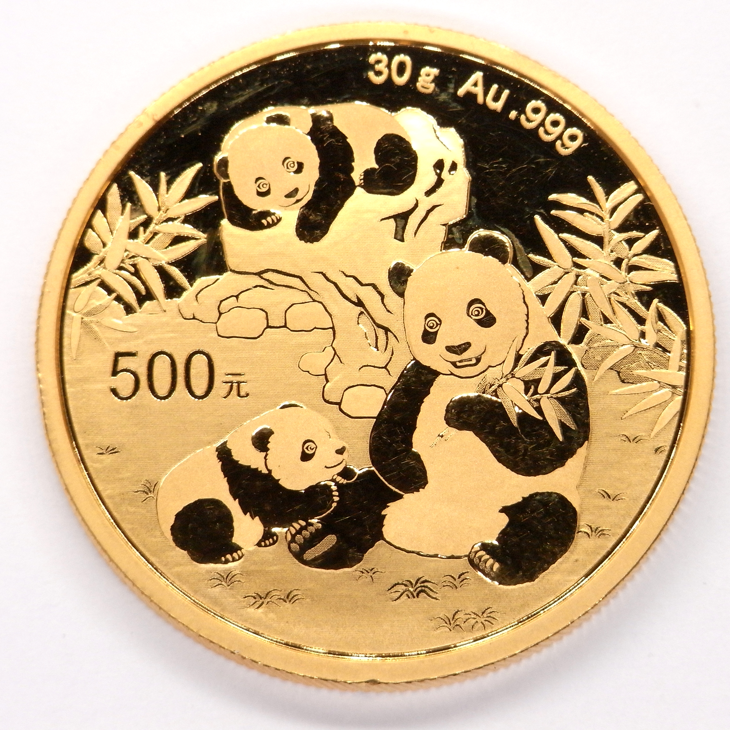 500 Yuan 30 grs Panda 2025