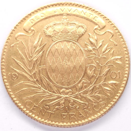 100 Francs Monaco 1901