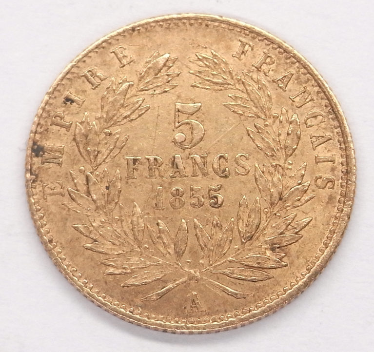 5 Francs 1855