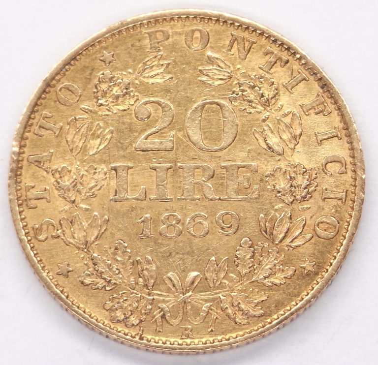 20 Lire 1869
