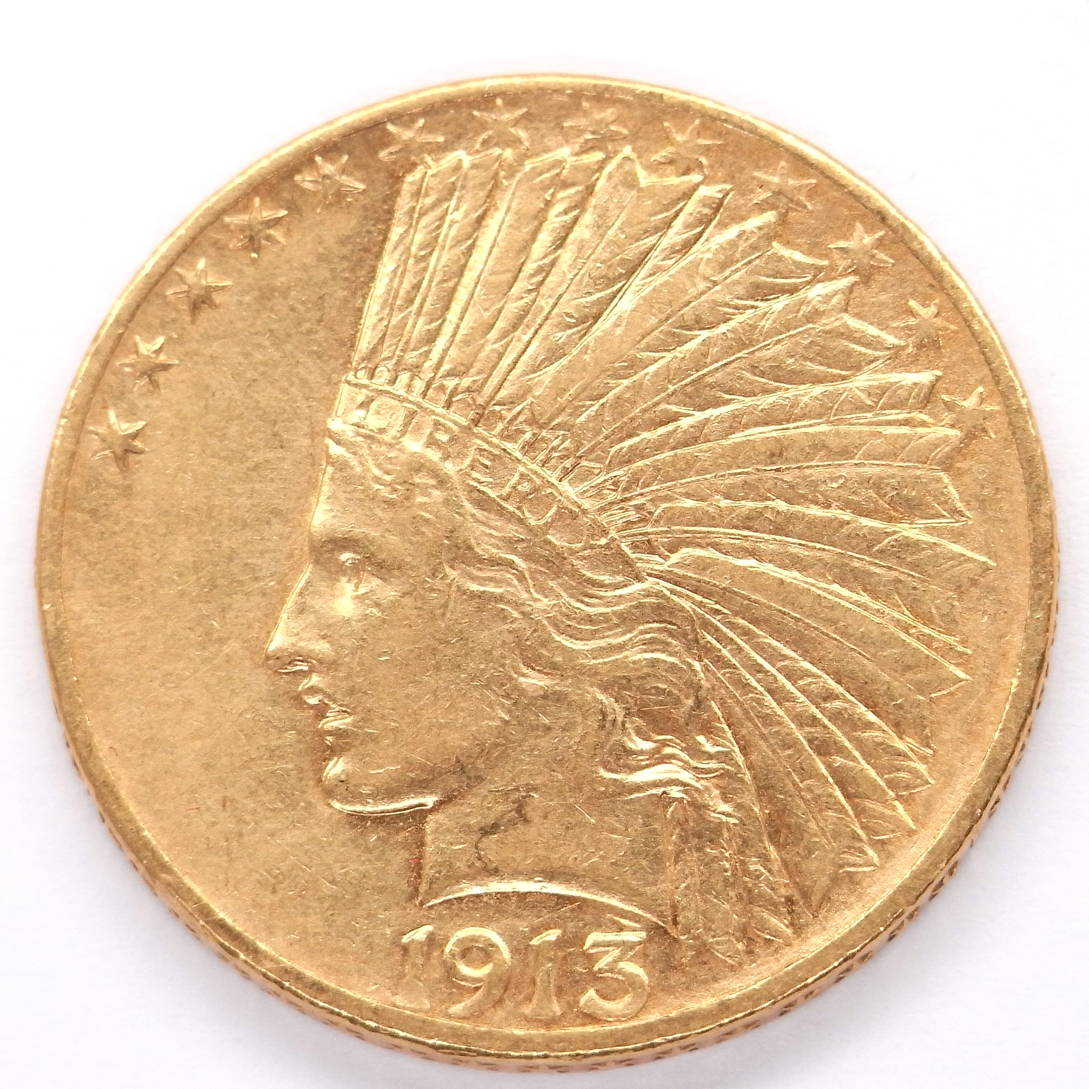 10 dollars 1913